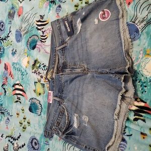 Old navy diva jean shorts
